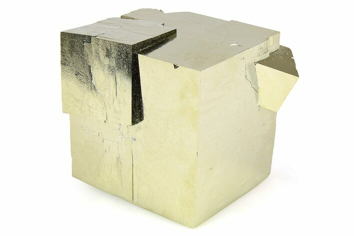 Natural Pyrite Cube Cluster - Spain #260206